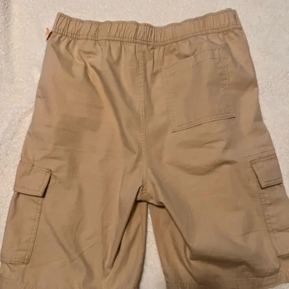 Tan Cargo Shorts - Picture 2 of 3